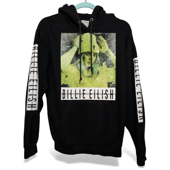 Billie Eilish Black Pullover Hoodie Pacific & Co. - S - Picture 1 of 4